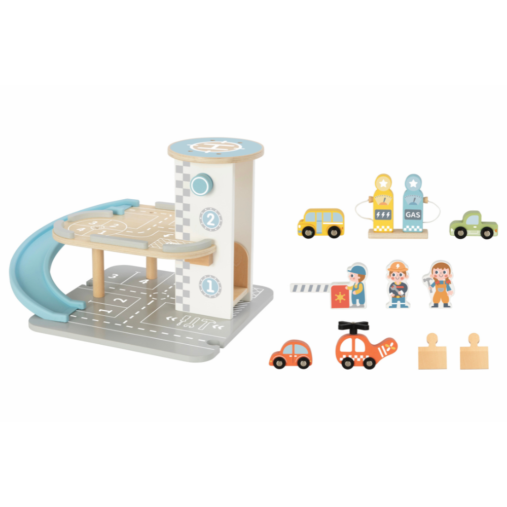 Littlechus - Wooden Car Park Garage