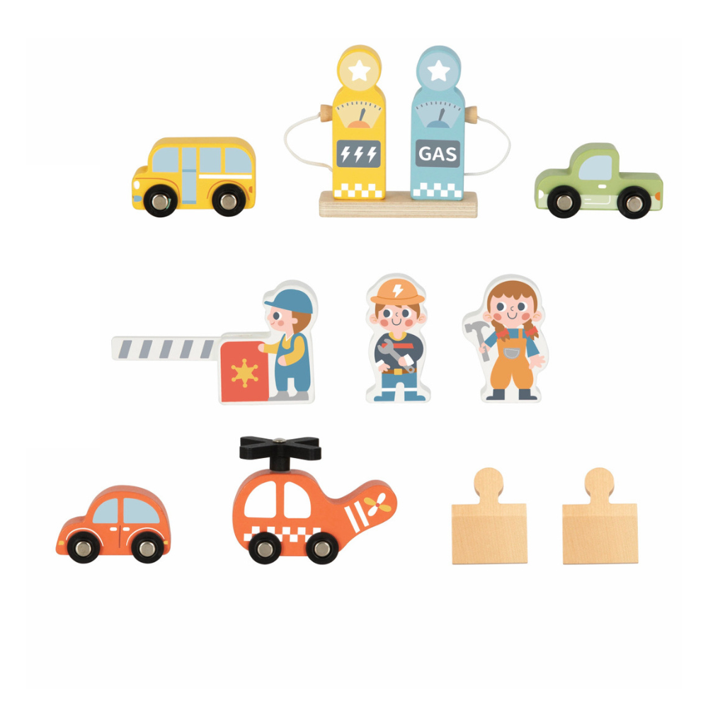 Littlechus - Wooden Car Park Garage