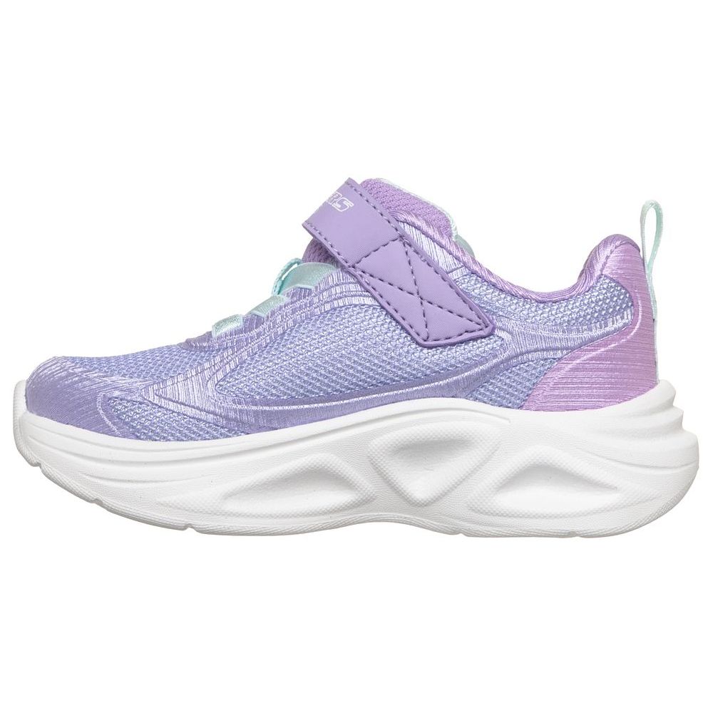 Skechers Lighted Ombre Sola Glow 2.0 Sneakers - Lavender/Aqua