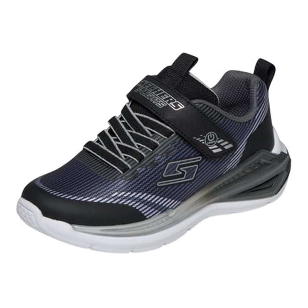 Skechers - Boy's S-Lights TriNamics 2.0 Sneakers - Black Silver