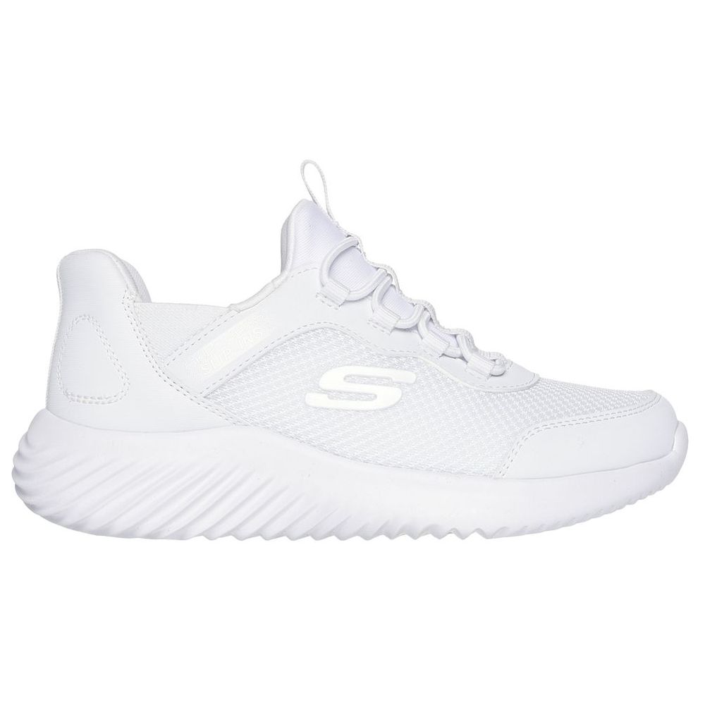 Skechers Brisk-burst Slip-Ins Sneaker with Air-Cooled Memory Foam - White