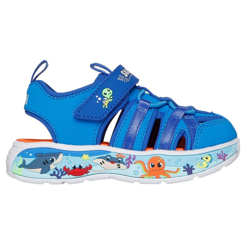 Skechers Play Scene Splash Sneakers - Light Blue