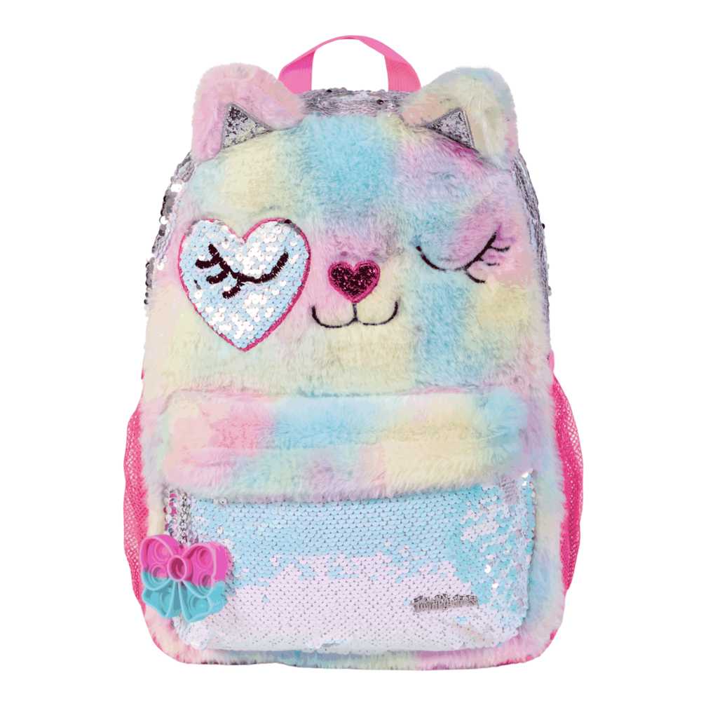 Skechers - Fur Cat Backpack - Multicolor - 15-Inch