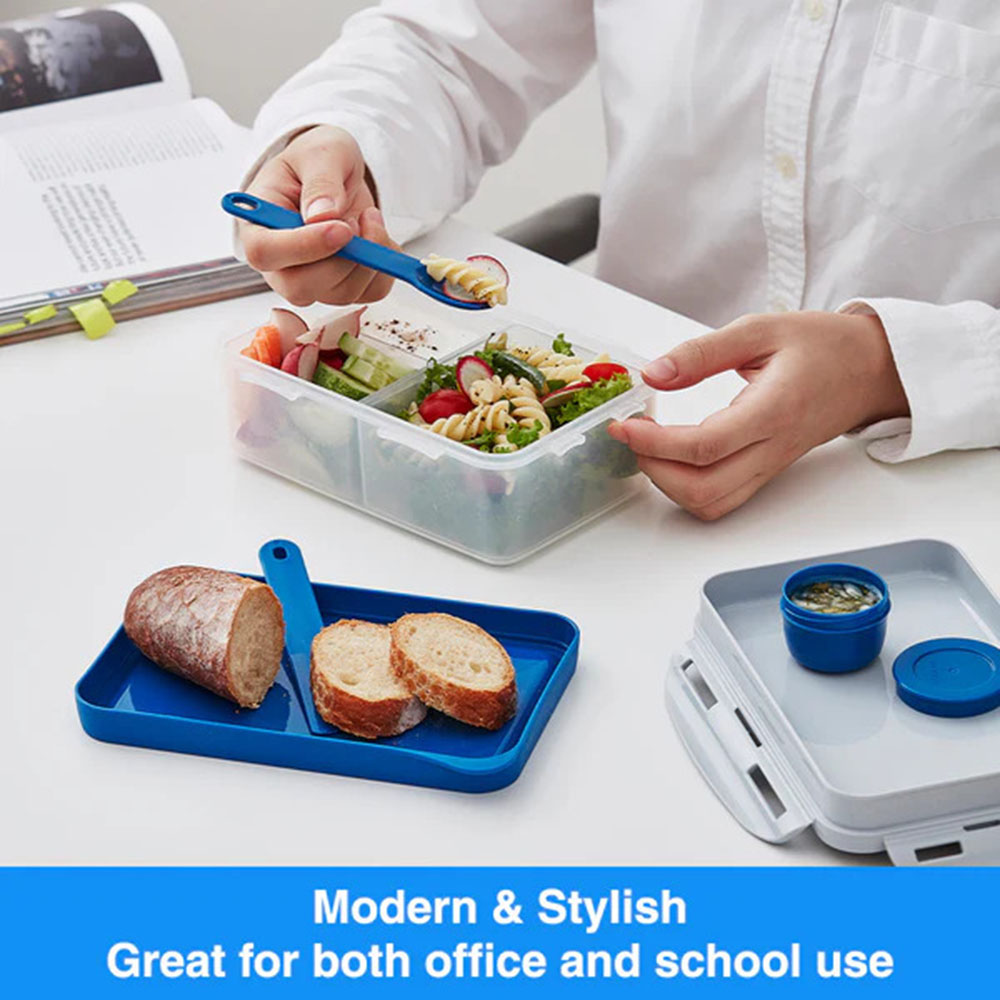 LocknLock - 3-In-1 3-Compartment To-Go Lunch Box - 1 L