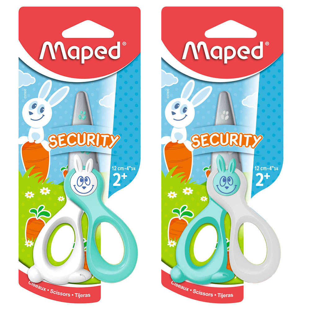 Maped - Kidicut Try Me Scissors - 12 cm - Color May Vary - 1 Pc