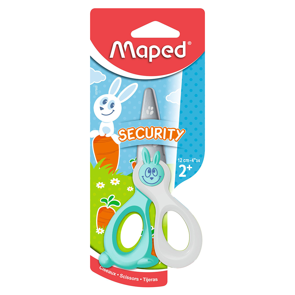 Maped - Kidicut Try Me Scissors - 12 cm - Color May Vary - 1 Pc