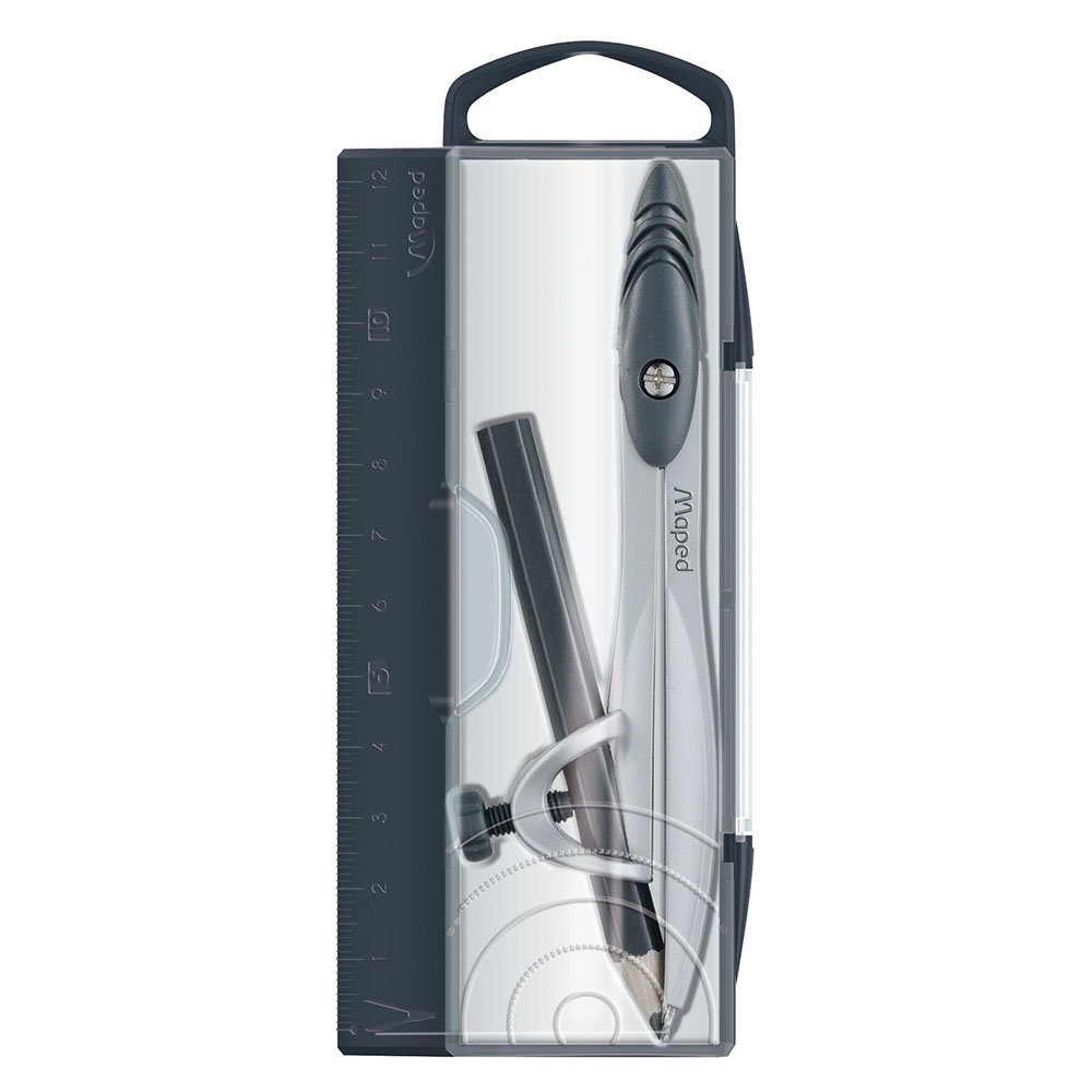 Maped - Study Compass With Pencil - Black