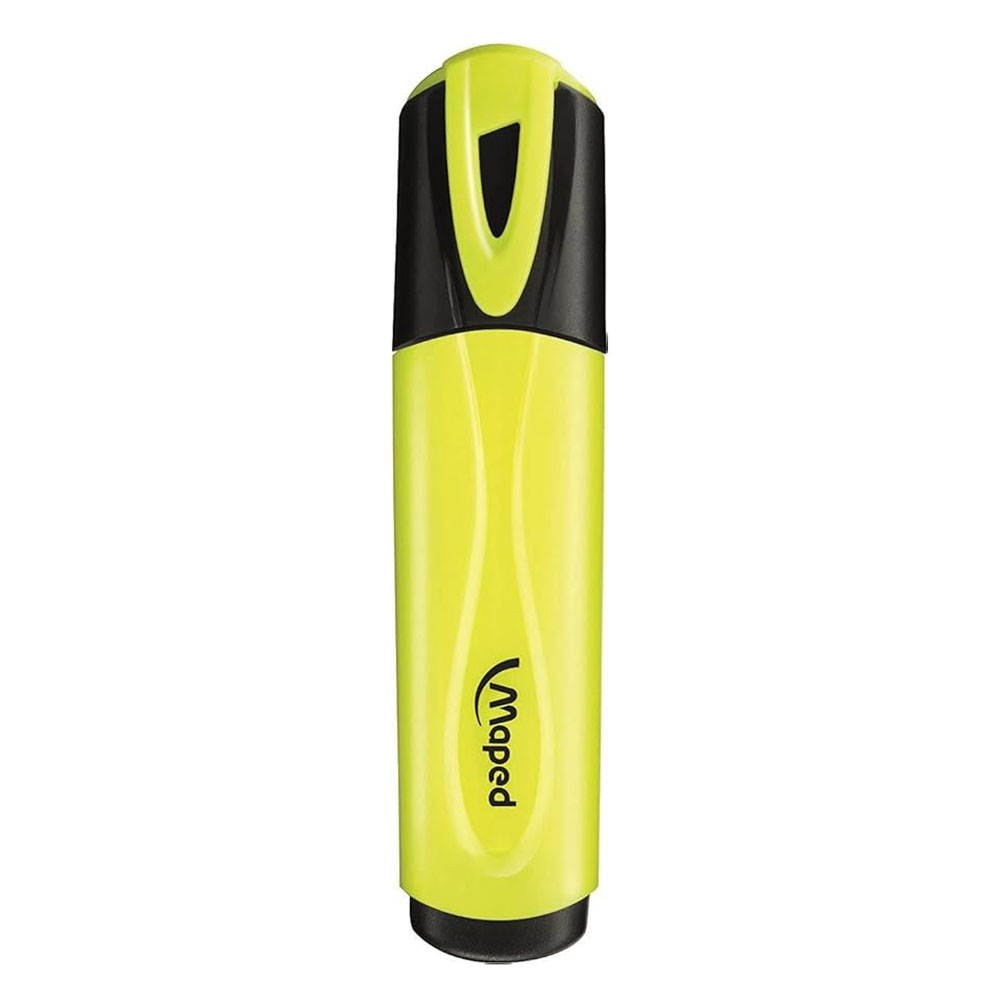 Maped - Classic Fluo Highlighter - Yellow - 12 Pc Set