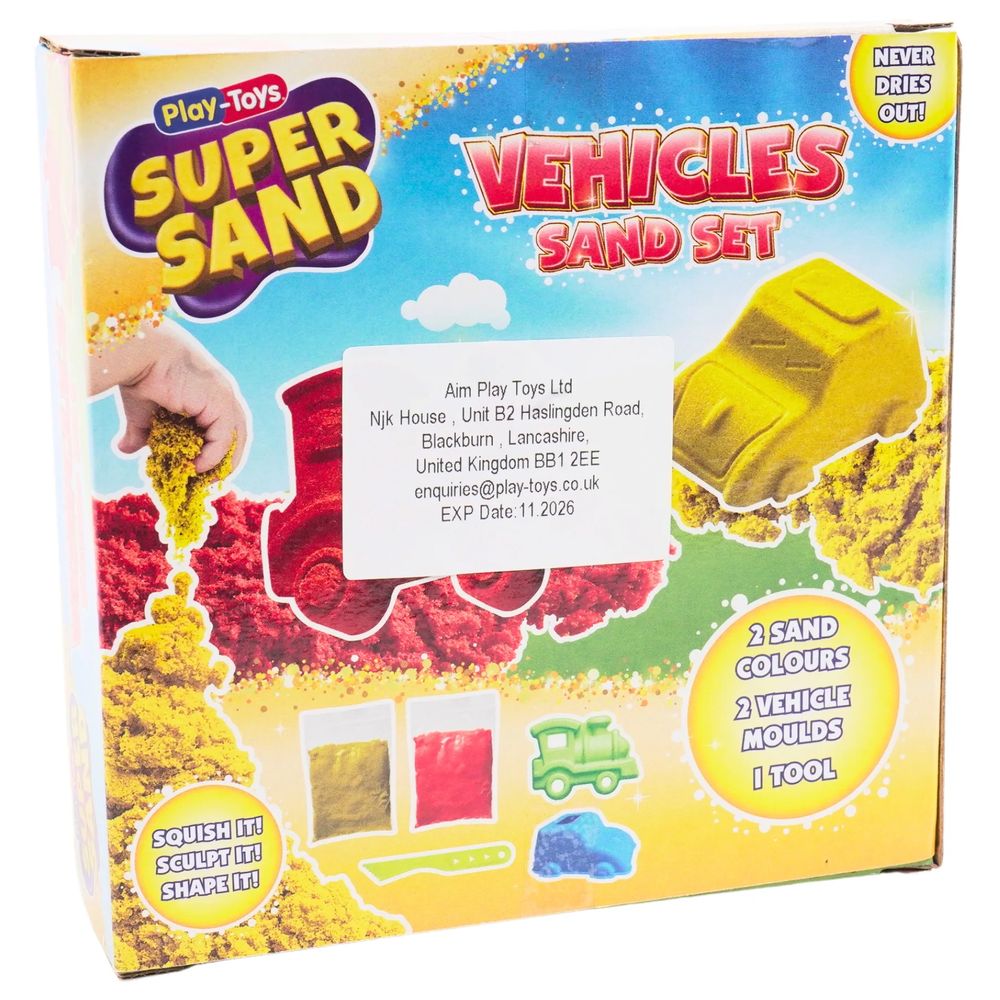 Playtoys - Super Sand Vehicles Sand Set