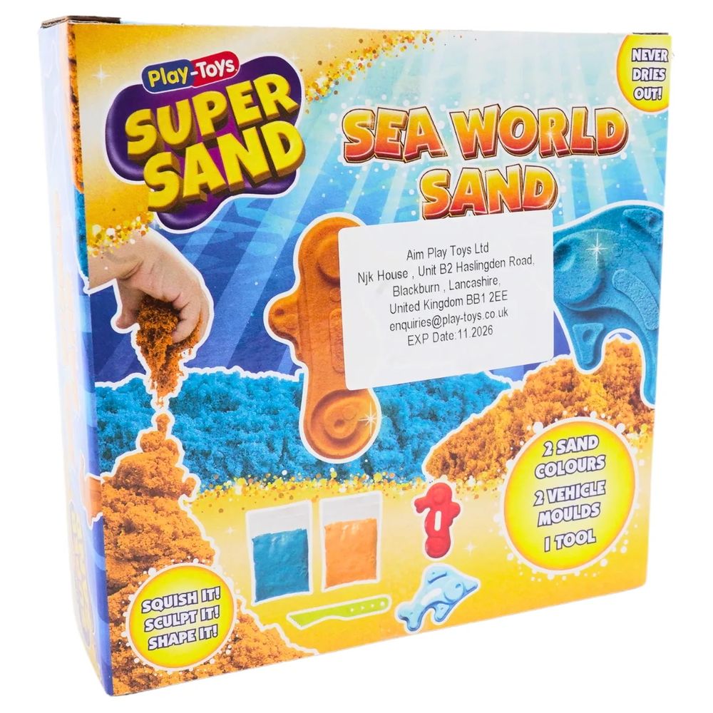 Playtoys - Super Sand Seaworld Sand Kit