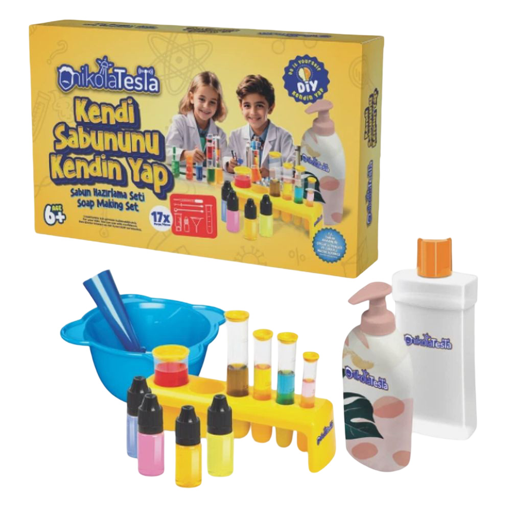 Playtoys - Nikola Tesla Make Your Own Liquid Soap Making Kit