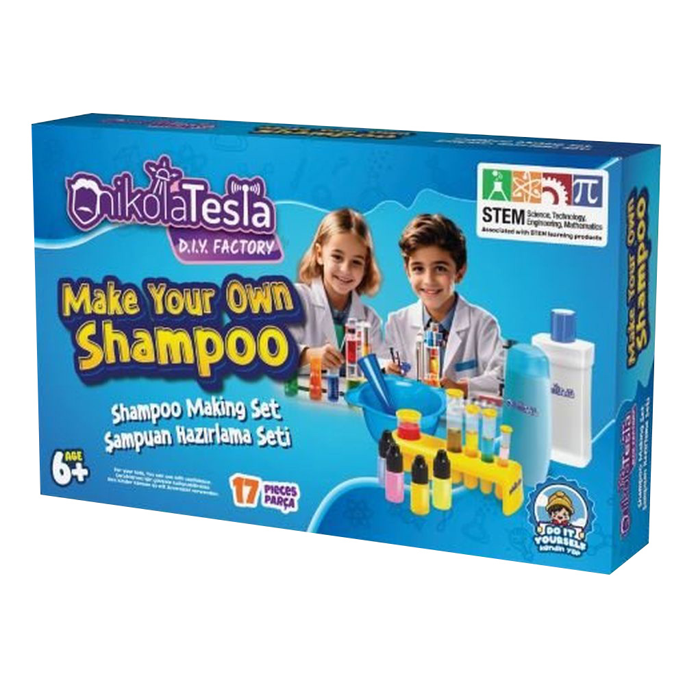 Playtoys - Nikola Tesla Make Your Own Shampoo Making Kit