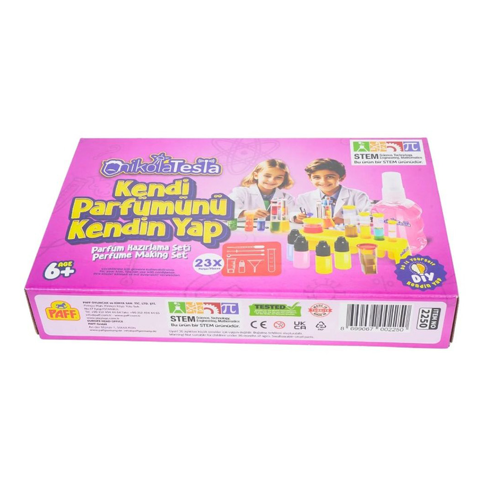 Playtoys - Nikola Tesla Make Your Own Perfume Making Kit