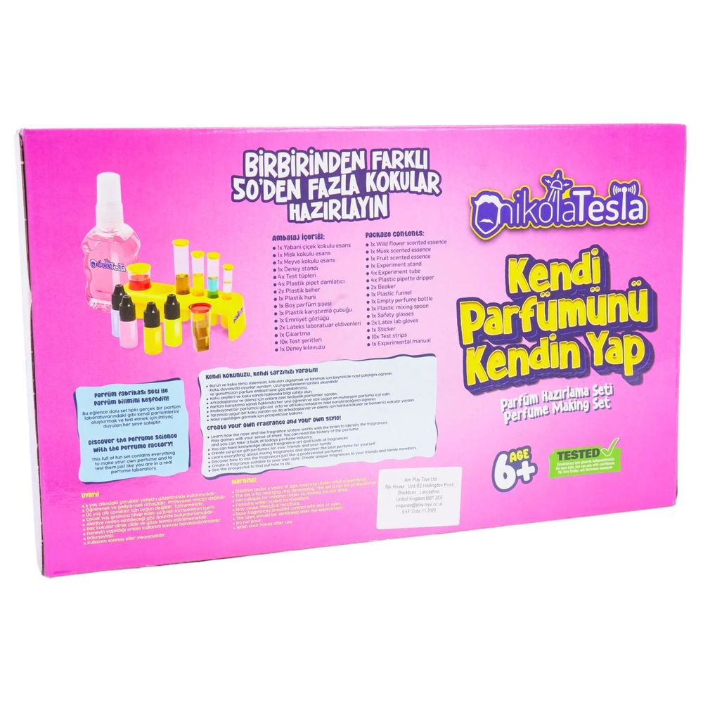 Playtoys - Nikola Tesla Make Your Own Perfume Making Kit