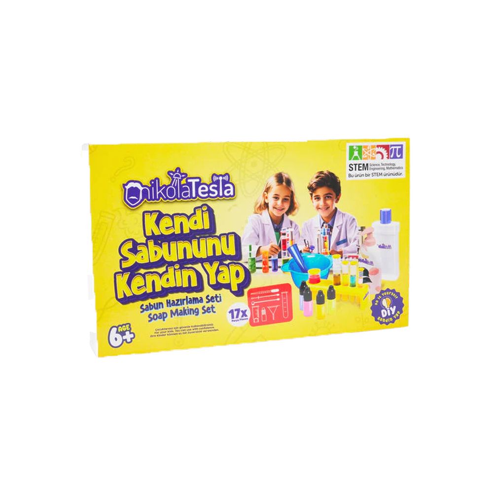 Playtoys - Nikola Tesla Make Your Own Soap Bubble Making Kit