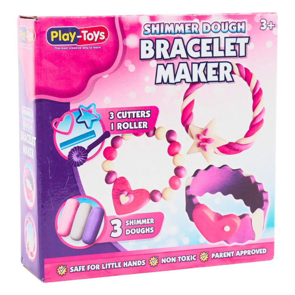 Playtoys - Shimmer Dough Bracelet Maker Kit