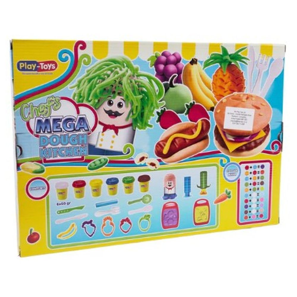 Playtoys - Chef's Mega Dough Kitchen Set