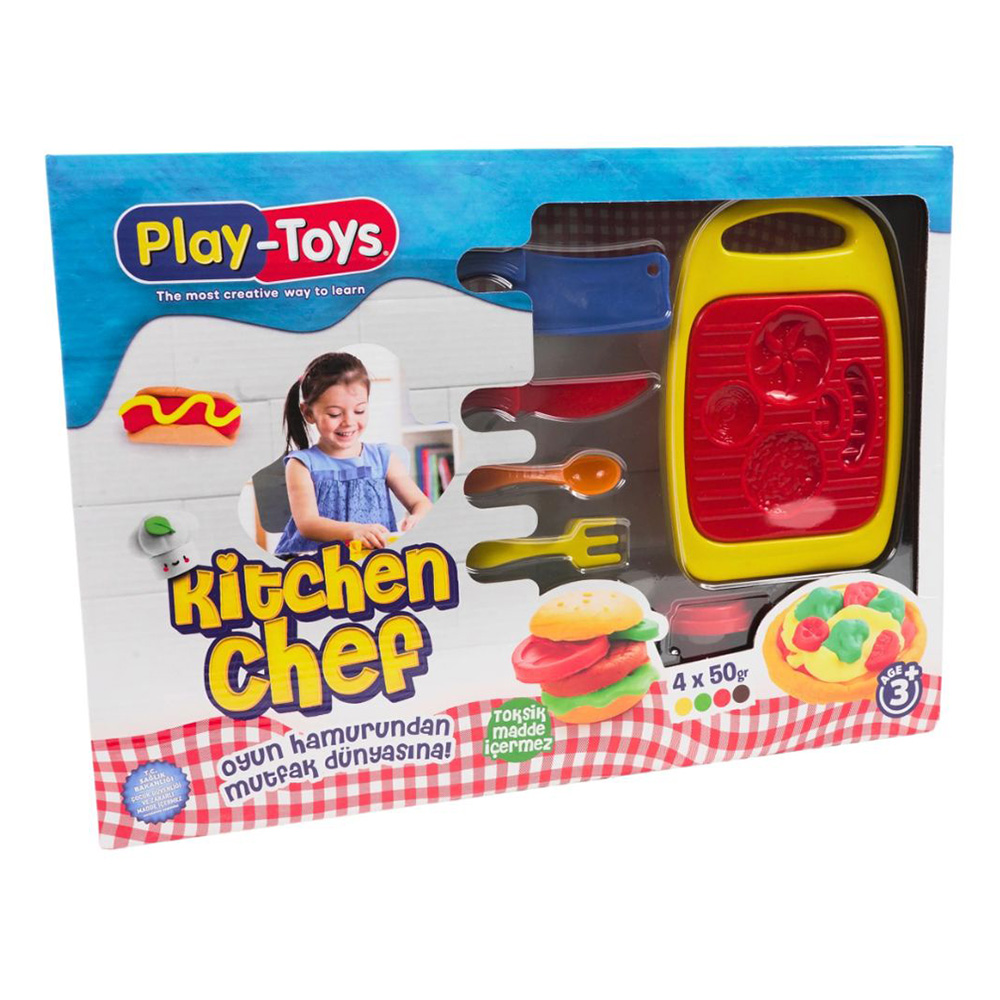Playtoys - Kitchen Chef Dough Set