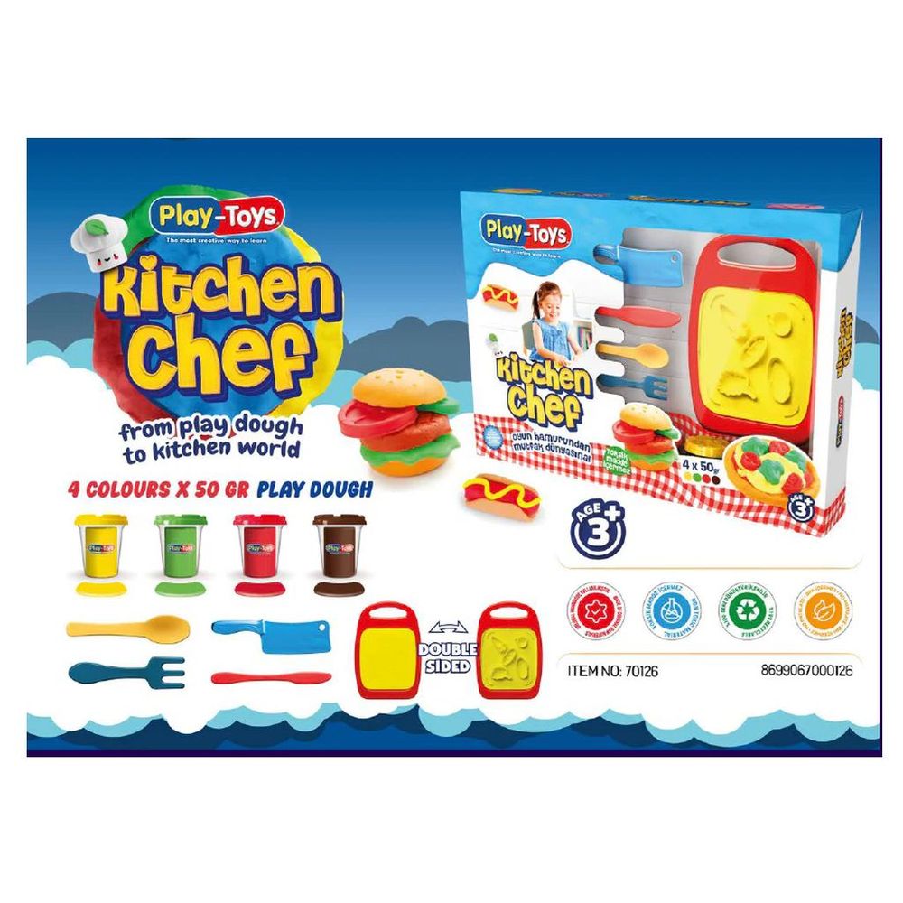 Playtoys - Kitchen Chef Dough Set