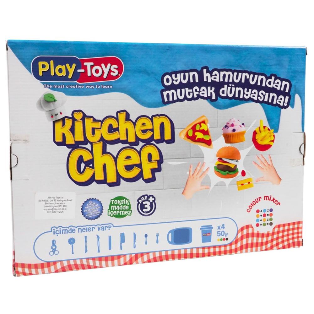 Playtoys - Kitchen Chef Dough Set