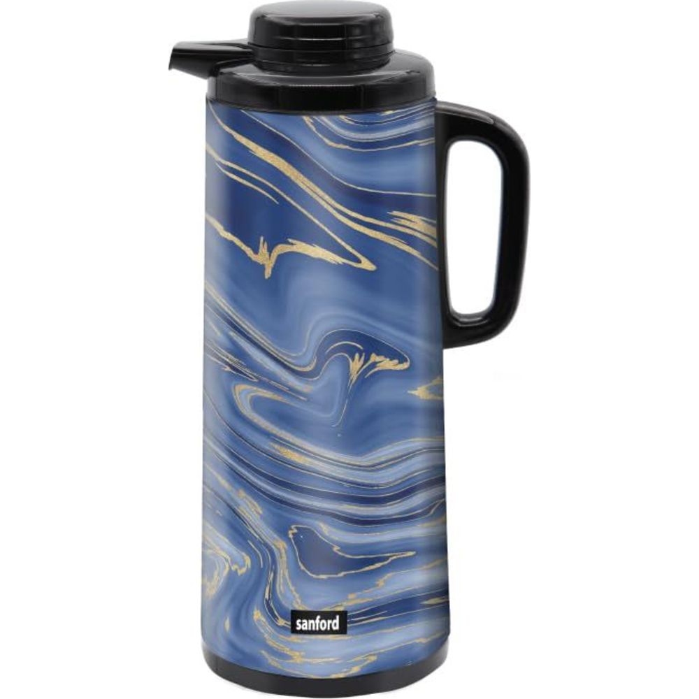 Sanford - Double Glass Liner Vacuum Flask - Blue Marble