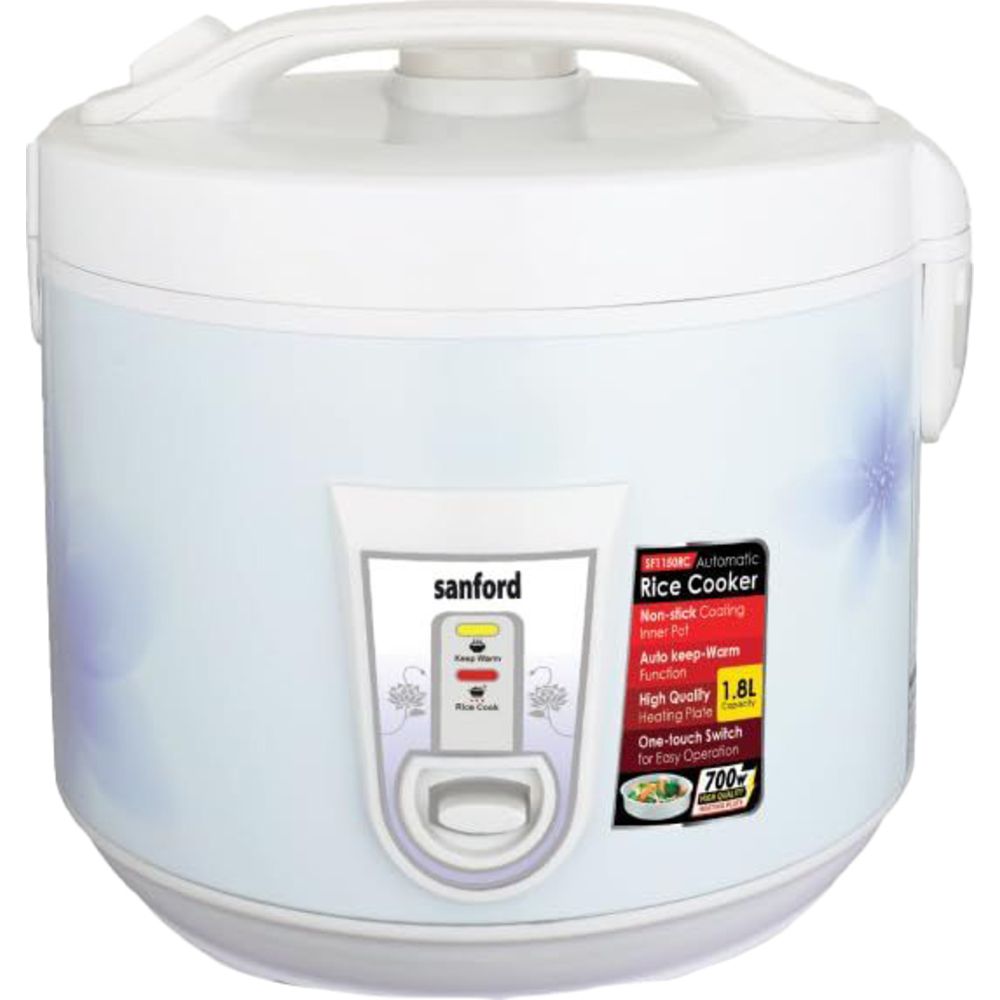 Sanford - Automatic Rice Cooker - White - 1.8 L - 700 W