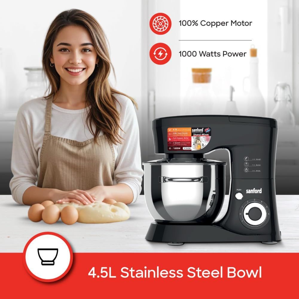 Sanford - Stand Mixer - 4.5 L - 1000 W