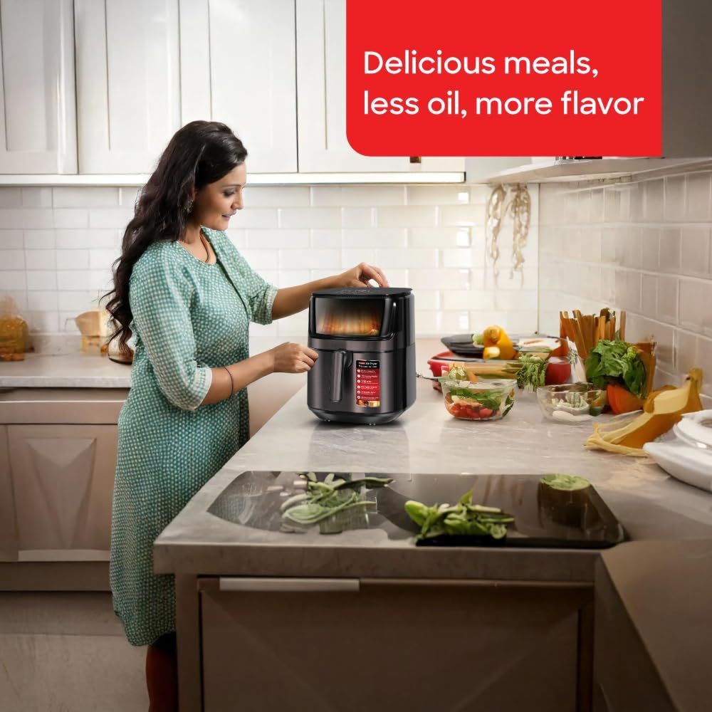 Sanford - Digital Air Fryer - Black - 8 L - 1700 W