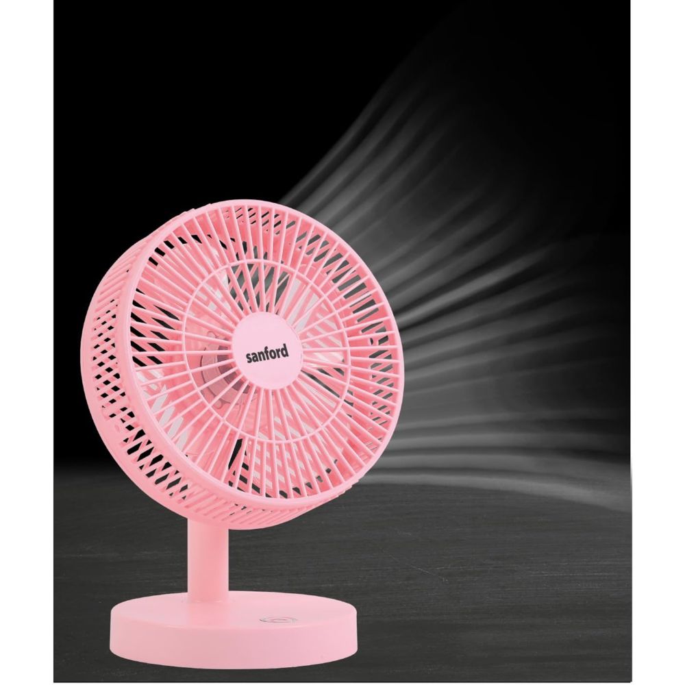 Sanford - Rechargeable Multi-Functional Table Fan - 18 cm