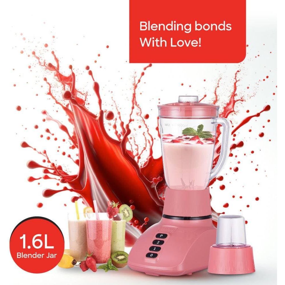 Sanford - 2-In-1 Blender & Mil - White - 1.6 L - 400 W