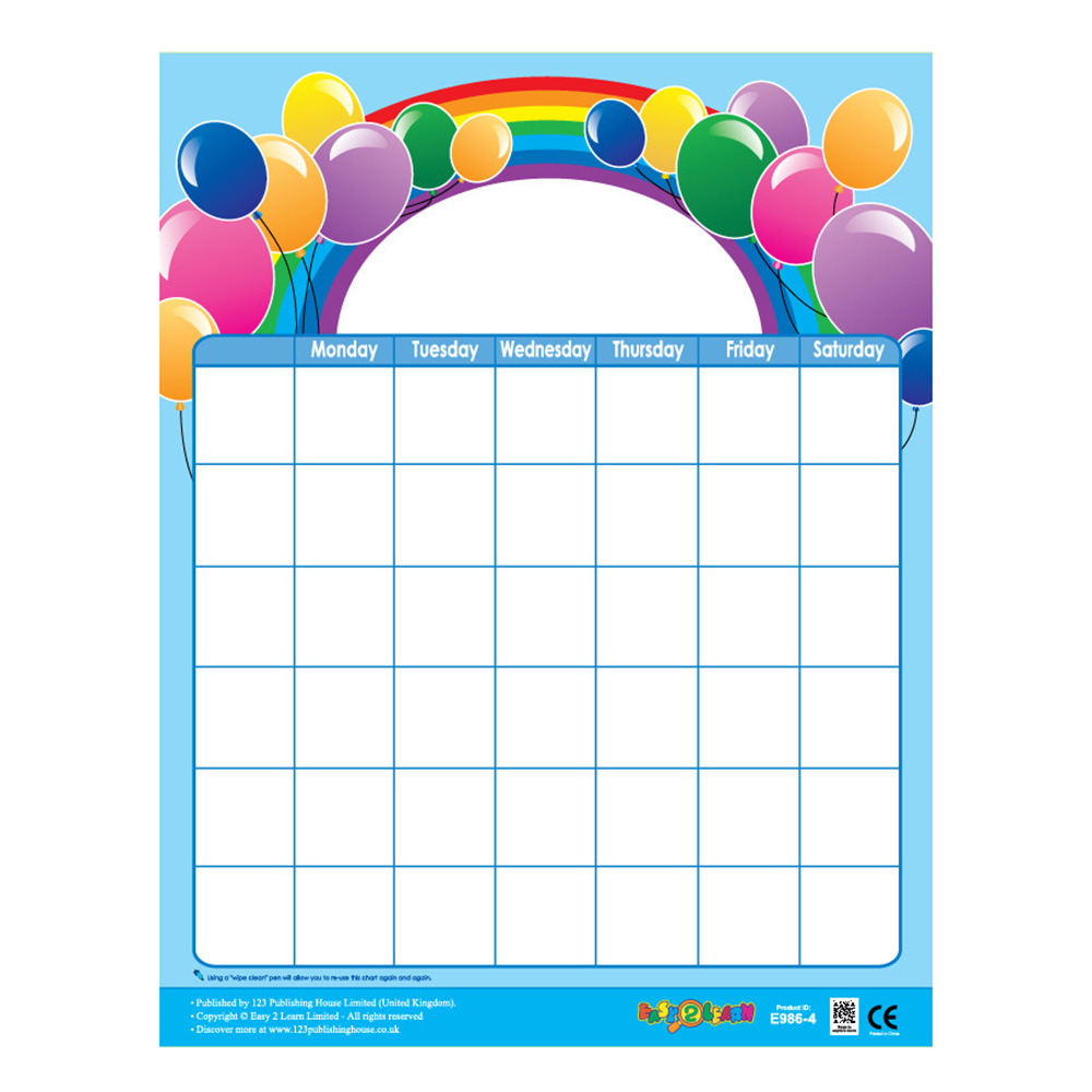 Welcome To Class Educational Wall Charts In English - Pack of 6