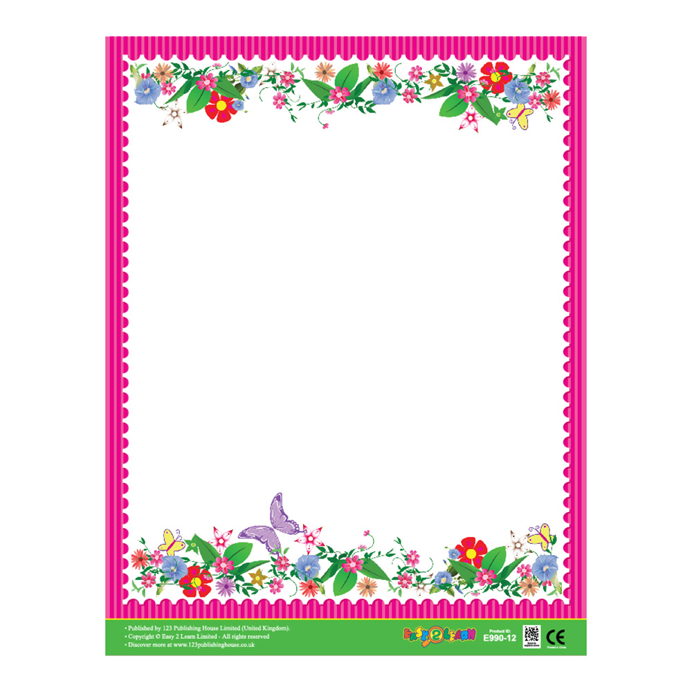 Good Writing Educational Wall Charts In English - Pack of 6
