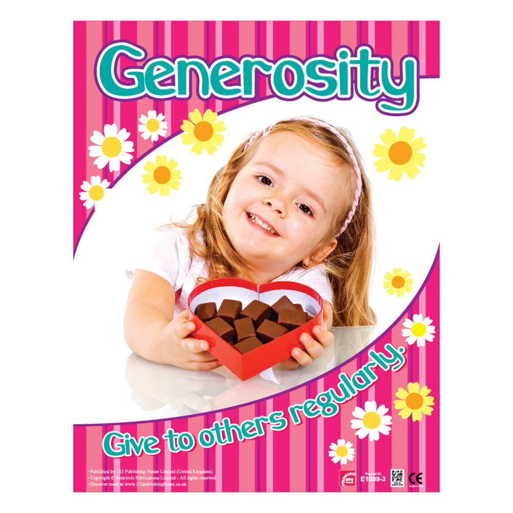 Character Builders Educational Wall Charts In English - Pack of 6