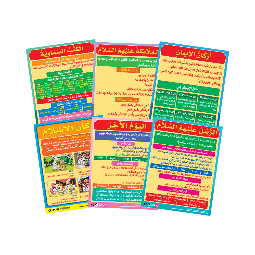Creed And Jurisprudence Educational Wall Charts Pack of 6