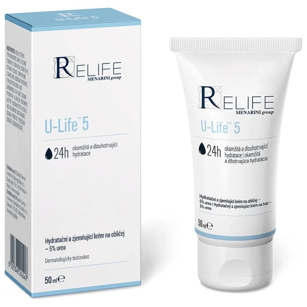 U Life - 5 Moisturising Smoothing Face Cream - 50 ml