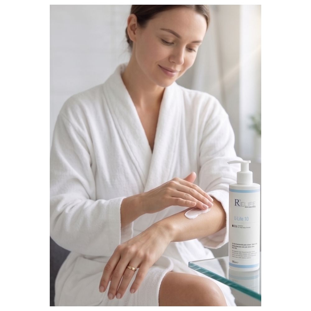 U Life - 10 Moisturising Body Cream For Dry Skin - 400 ml