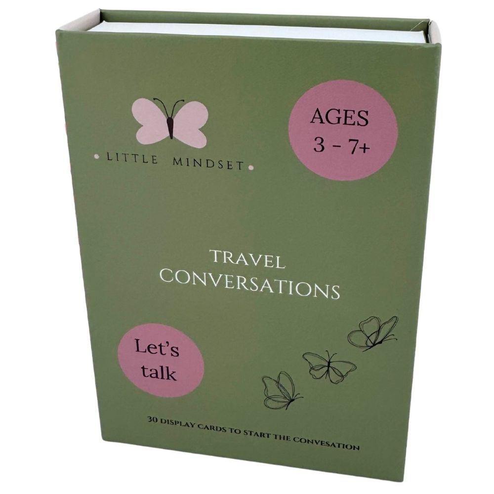 Little Mindset - Travel Conversation Flashcards - 30 Cards