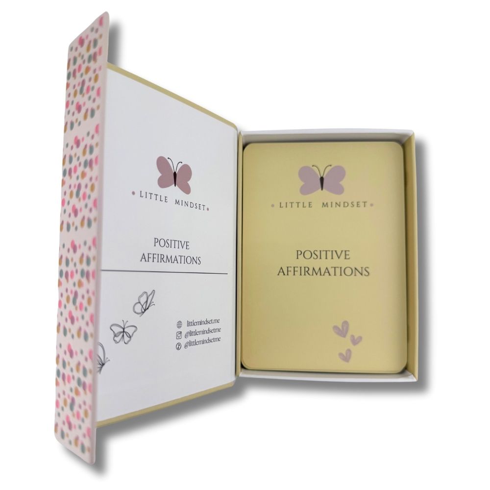 Little Mindset - Positive Affirmation Flashcards - 30 Cards