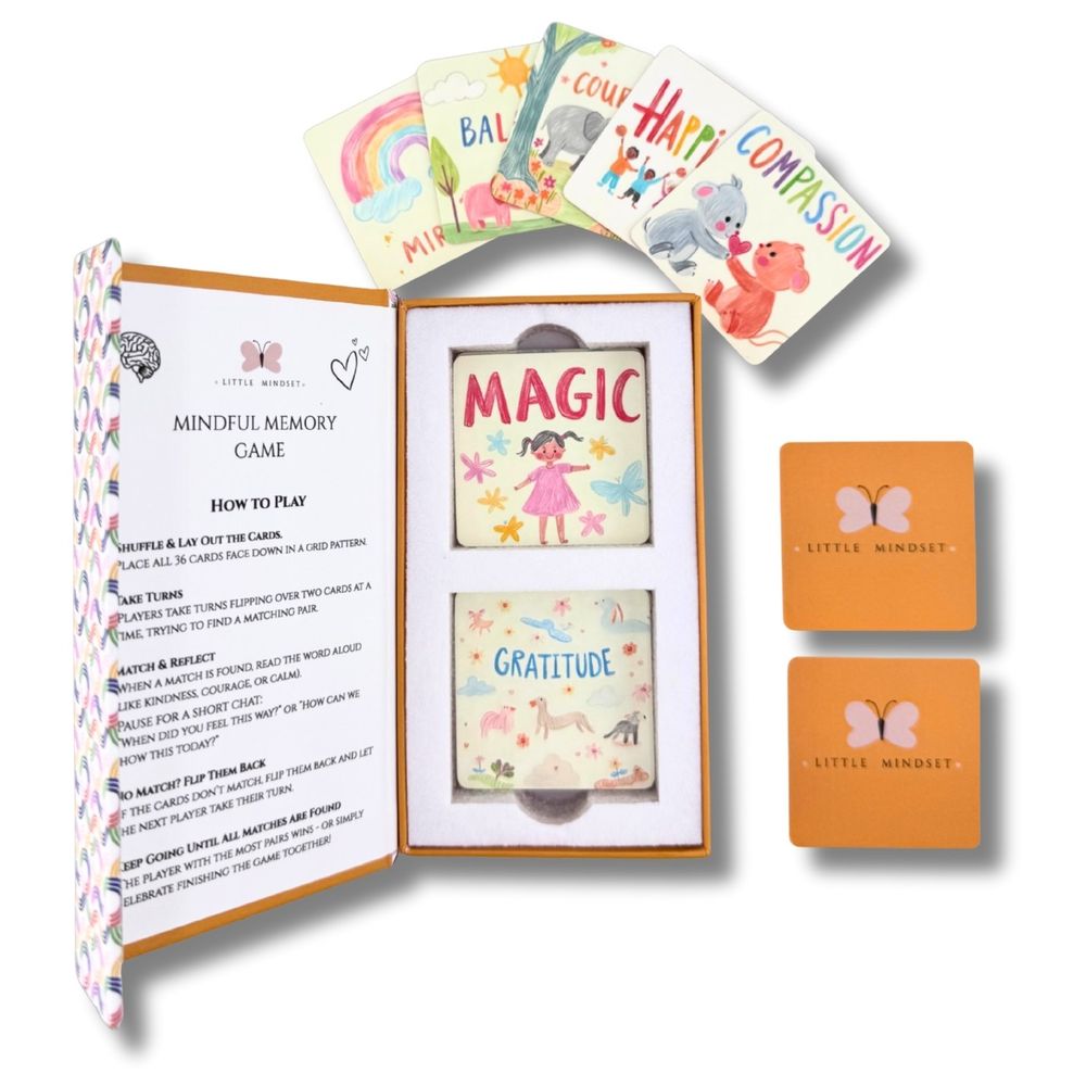 Little Mindset - Mindful Memory Card Game - 36 Cards