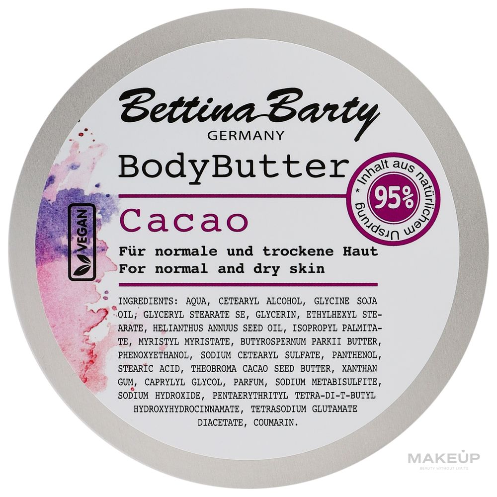 Bettina Barty Cacao Body Butter - 300 ml
