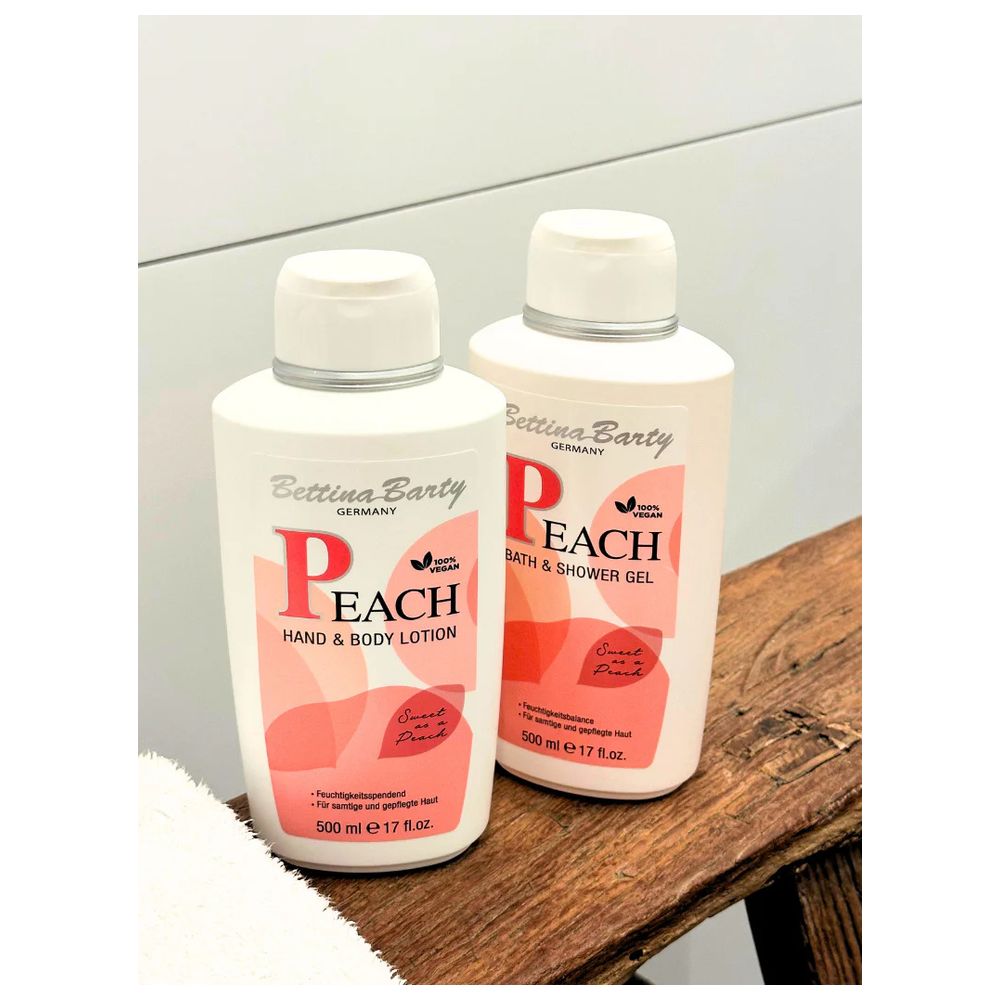 Bettina Barty Peach Hand & Body Lotion - 500 ml