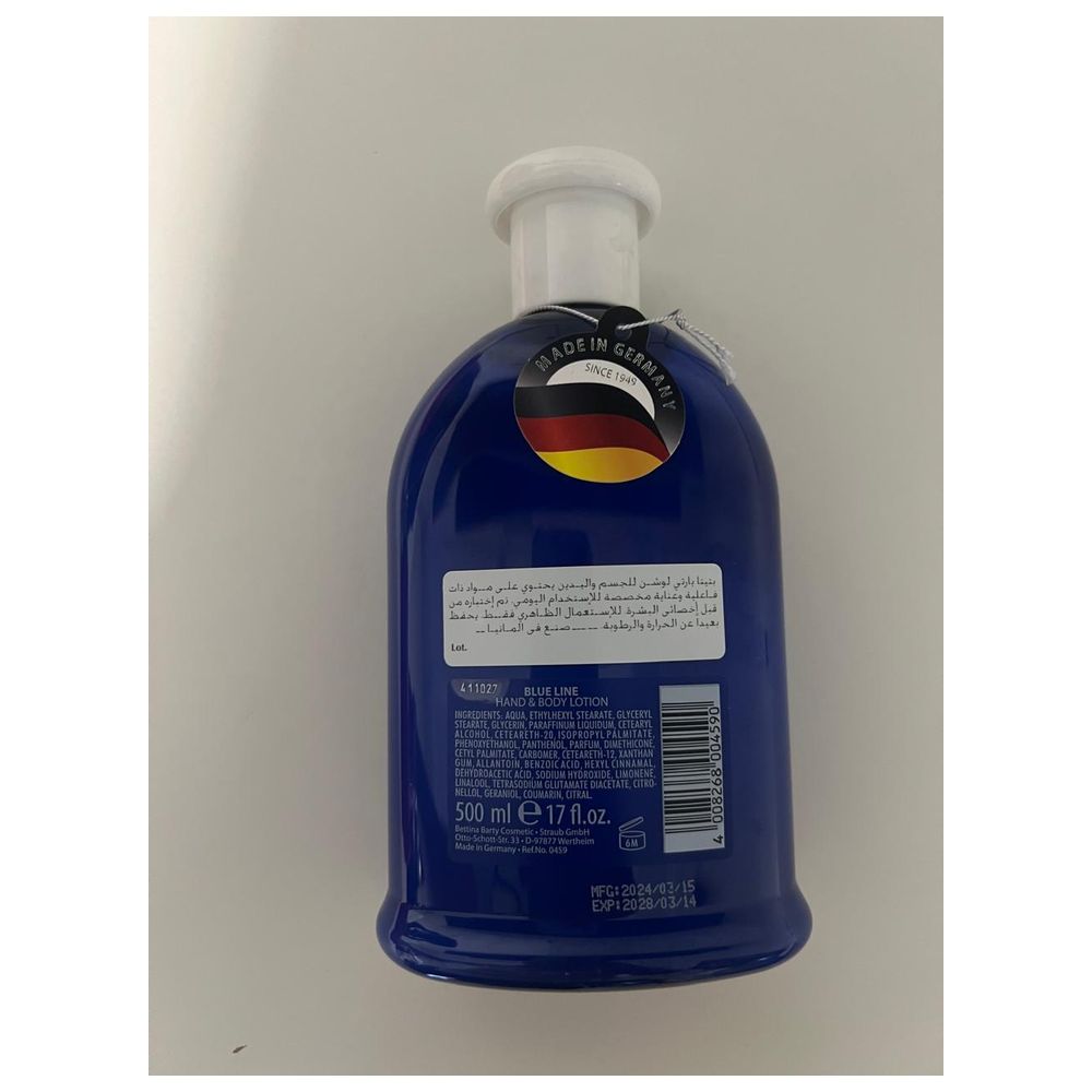 Bettina Barty Blue Hand & Body Lotion - 500 ml