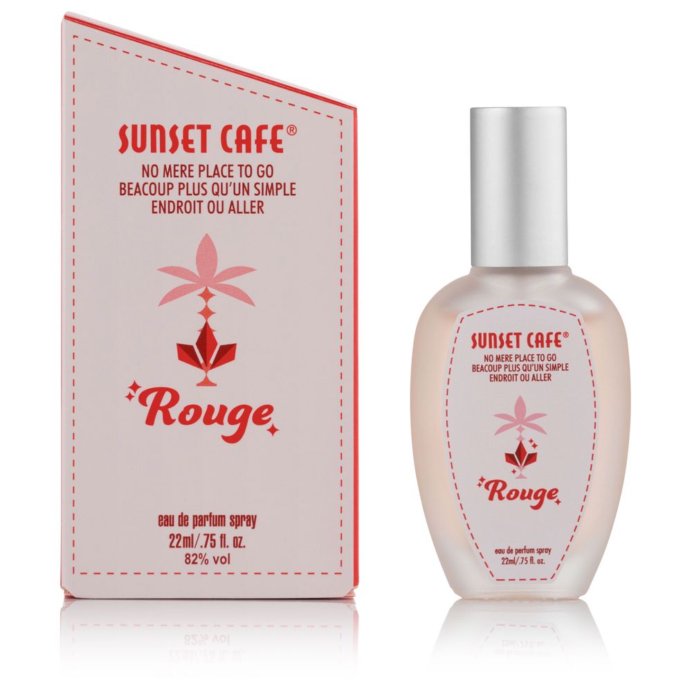 Sunset Cafe Eau De Parfum Spray - Rouge