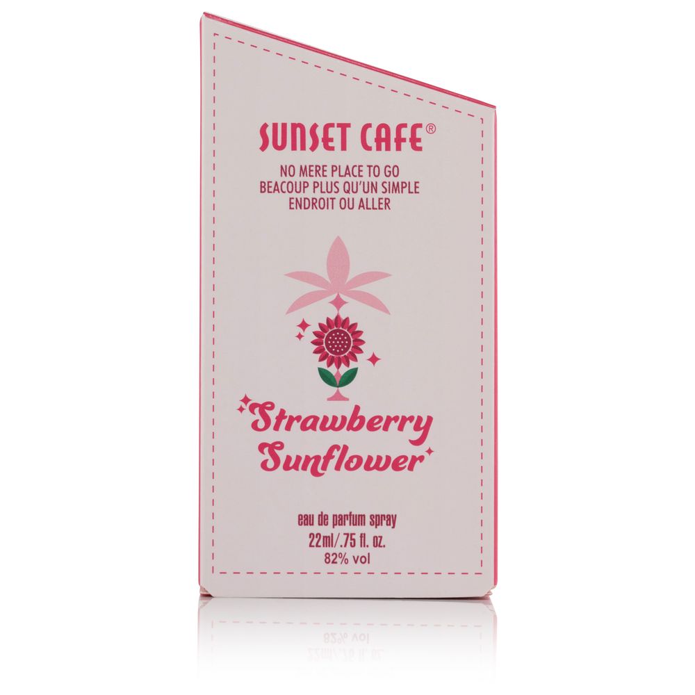 Sunset Cafe Eau De Parfum Spray - Strawberry Sunflower