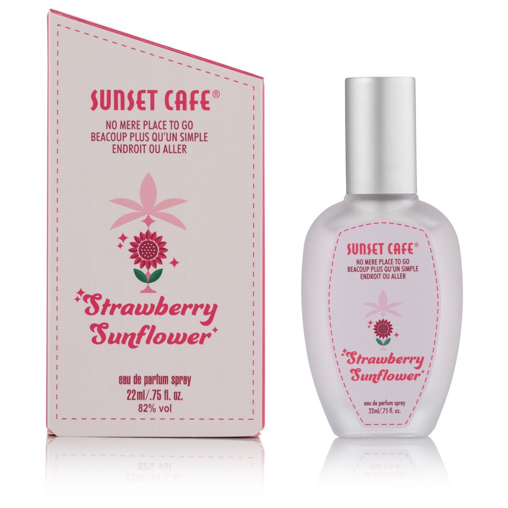 Sunset Cafe Eau De Parfum Spray - Strawberry Sunflower