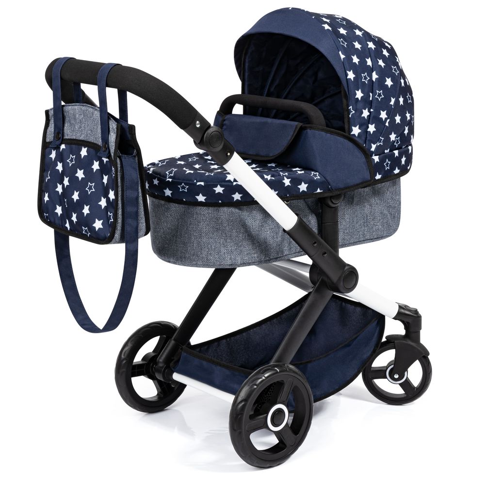 Bayer - Xeo Doll Pram Play Set - Blue