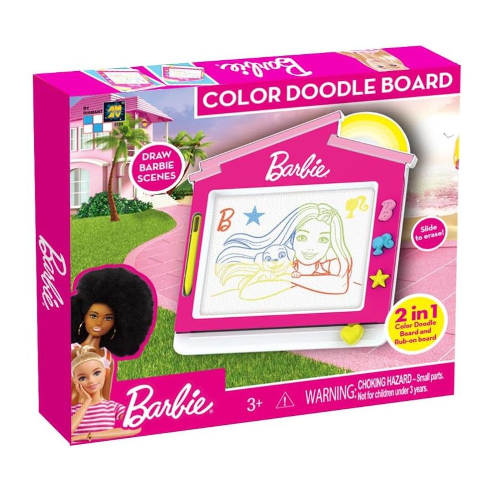 Barbie - Magnetic Color Doodle Board
