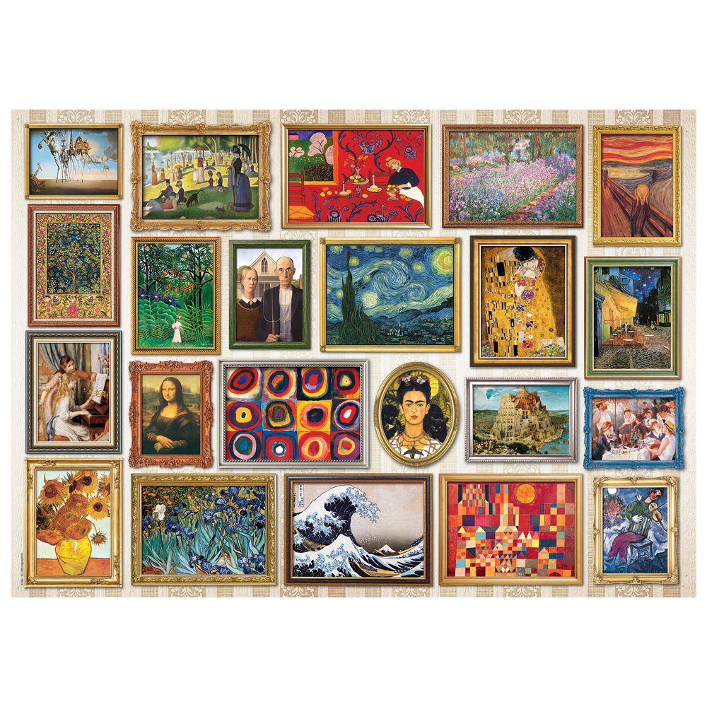 Eurographics Toys - Masterpieces Puzzle Set - 1000 Pcs