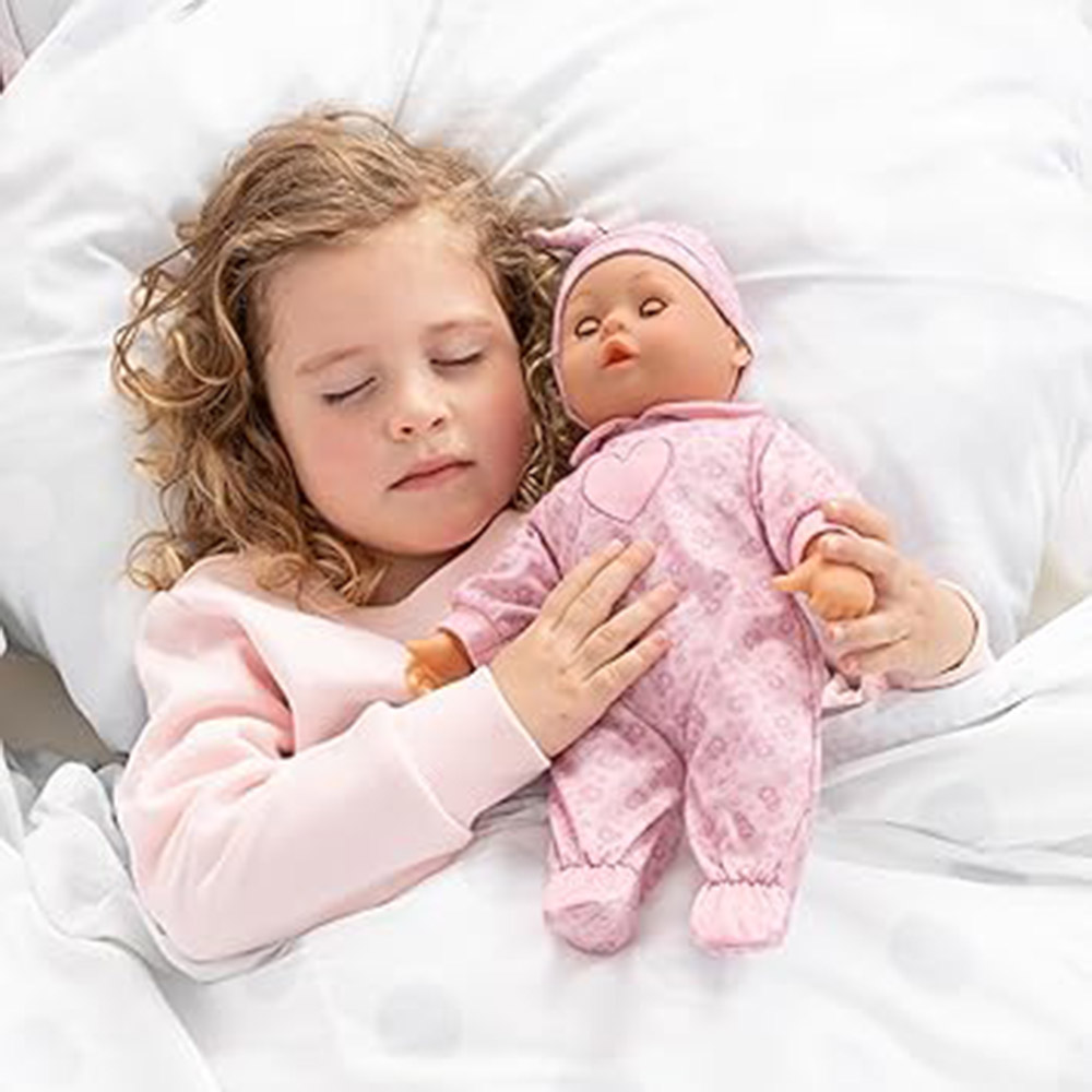 Bayer - First Words Soft Baby Doll - Pink - 38 cm - 5 Pc Set