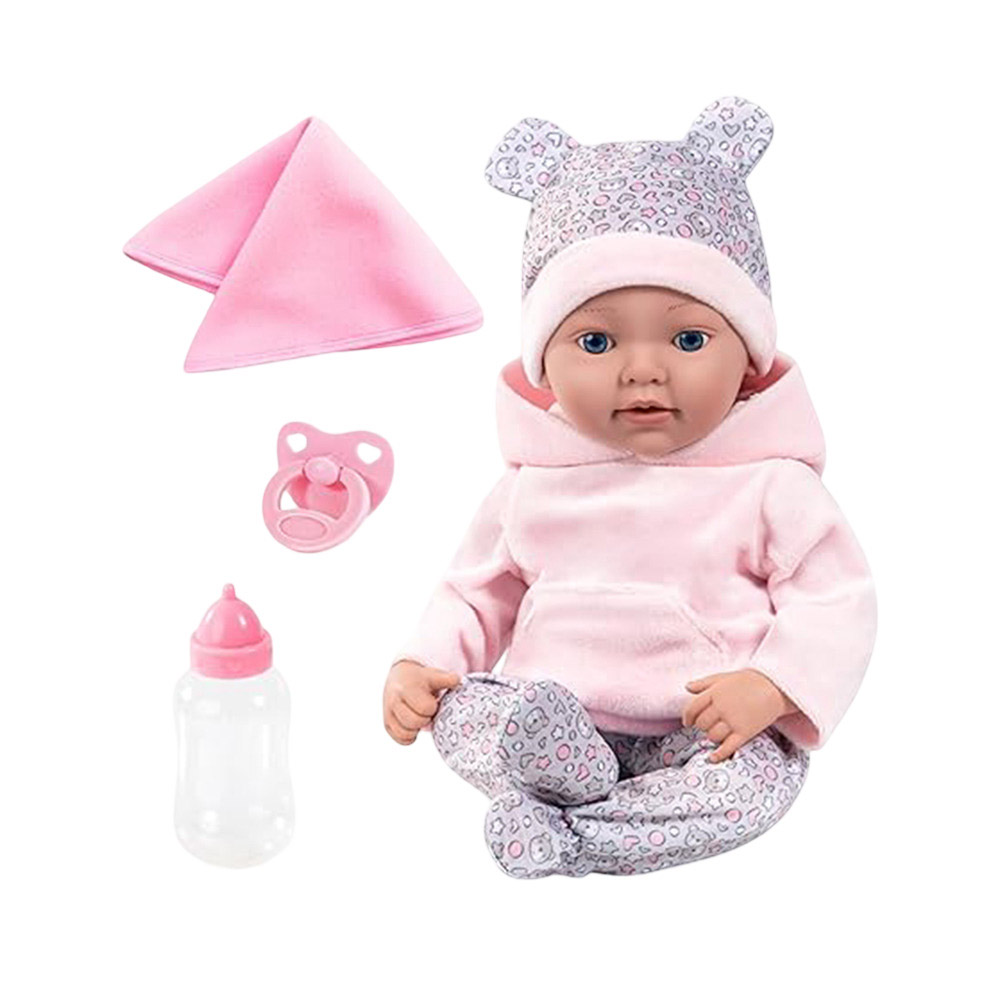 Bayer - Reborn Baby Doll Playset - 5 Pc Set